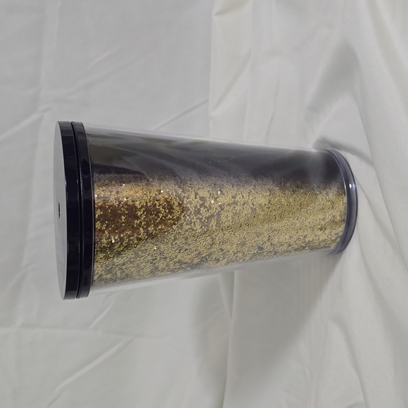 Starbucks 2020 Holiday 16 oz Grande Tumbler Black/Gold Ombre - Picture 3 of 7